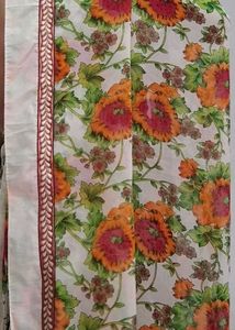 Floral Print Saree