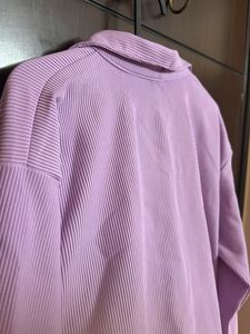 Lilac Corduroy Shirt