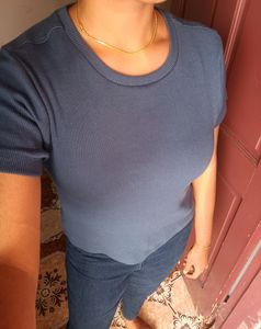 Zudio Ribbed T-shirt