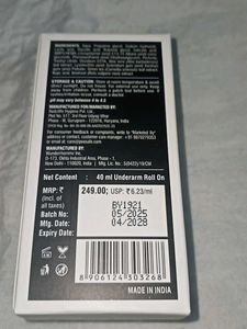 FURR Underarm Roll On Deodorant