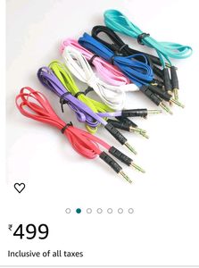 Aux Audio Cable 3.5Mm JACK
