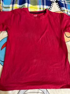 Red Colour T-shirt