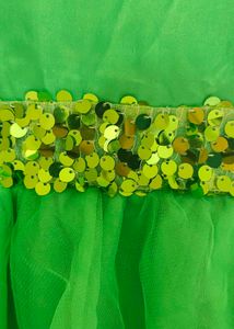 Wish Little Green Net Maxi Dress Size 4-5 Year