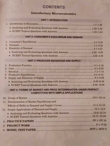 Class 11 Microeconomics Text
