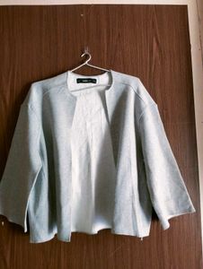 Zara Knit Grey Style Upper Shrug