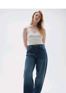 Barrel Fit Jeans-H&m