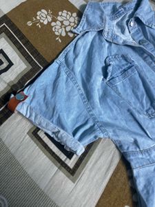 Denim Shirt Dress