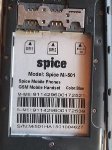 Spice Mobile For Spares