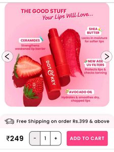 Dot & Key Hydrating Lip Balm Spf 50++