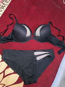 Black Bra &amp; Panty Set