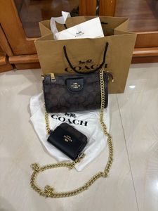 Coach Poppy Bag &amp; Card Case Set