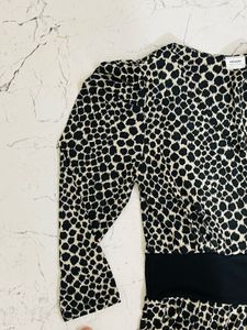 KANOZO Animal Print Top