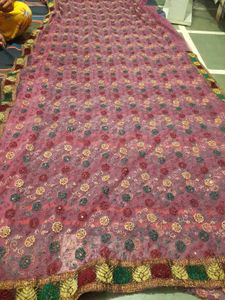 Heavy Embroidered Saree