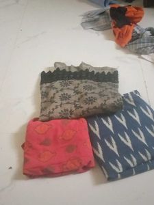 3 combo kurti Floral Print Kurta