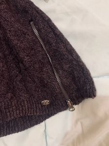 Dark Coffee Brown Sweater