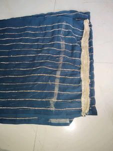 Striped Blue Dupatta