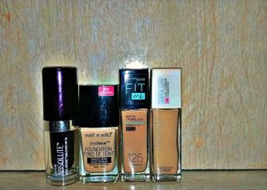 4 Foundation+1 Concealer+Serum+Lipstick ❤️