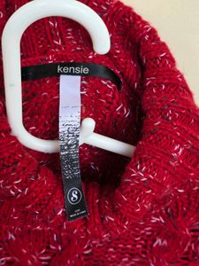 Kensie Womens Turtleneck Knit Sweater