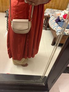 beige Forever New Sling Bag
