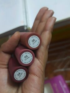 Mars Peaches And Nudes Lipstick Set
