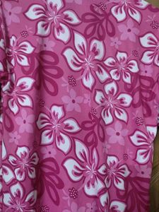Pink Color Beach And Active Wear Shirt