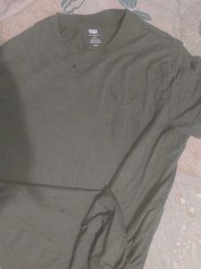 Levi&#39;s Olive Green T-Shirt
