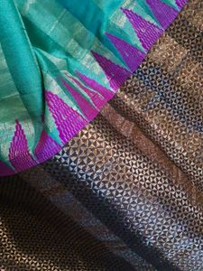 Only Today Offer! Sea Green Saree