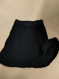 Black Flared Skirt