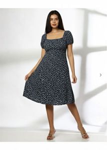 Floral Print Mini Dress