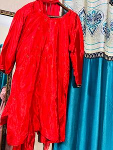 Red Suit Salwar
