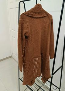 Wool Brown Shrug