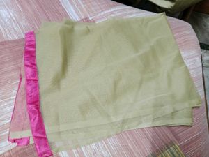 Pink &amp; Gold Embroidered Anarkali