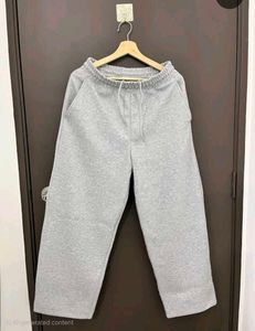 Gray Casual Sweatpants