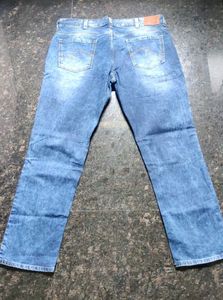 Spykar 40 size Blue Denim Jeans