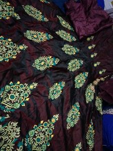 Low Price Branded Embroidery Gown Pajama Dupatta😍