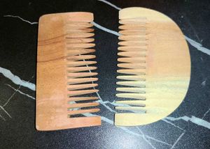 Wooden Hair Combs (Set of 2)