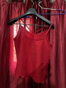 Red Casual Top ❤️