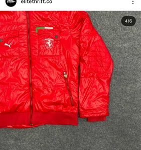 Red Puma Ferrari Jacket