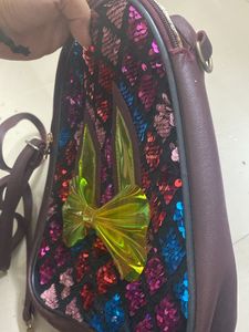 Sequin Bunny Backpack