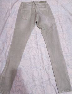 Beige Deal Slim Fit Jeans
