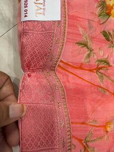 Elegant Floral Print Saree