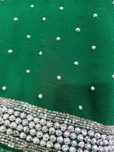 Heavy Stonework Saree
