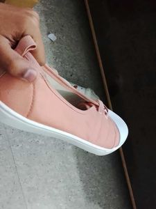 Peach Casual Shoes