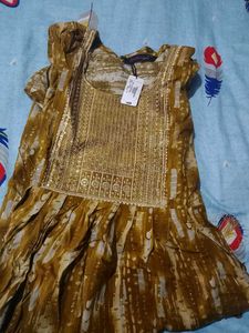 Fashionable *Mustard* Kurti