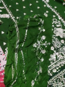 Green Festive Suit , Work Chunni Designer Bottom