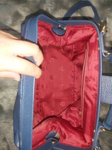 St Scott Navy Blue Bag