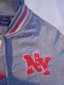 👾Semir NY Varsity Jacket - Grey