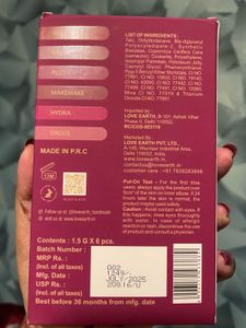 Love Earth Lip Liner Set