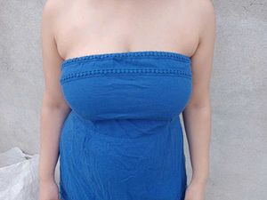 Blue Tube Dress