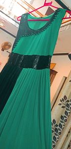 Long partywear gown